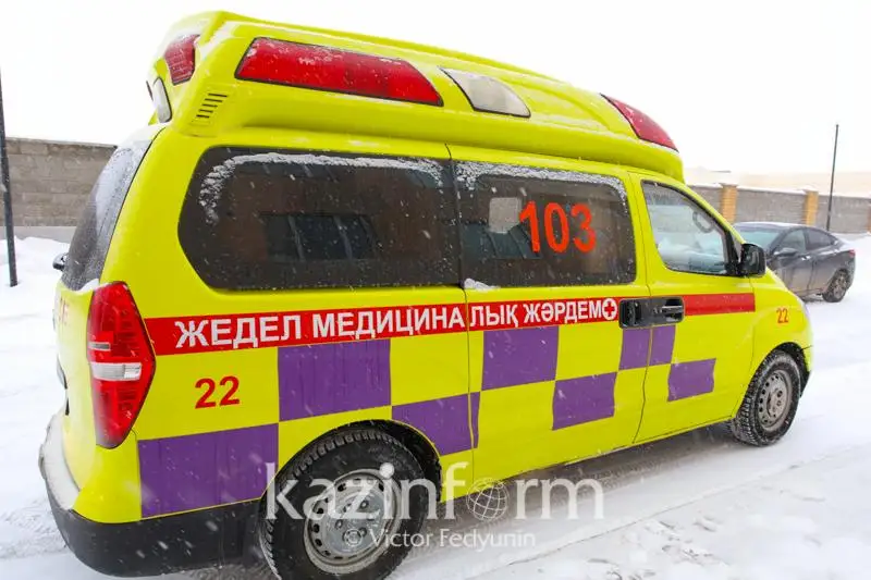 Пассажирка «ГАЗели» госпитализирована после ДТП в Павлодаре