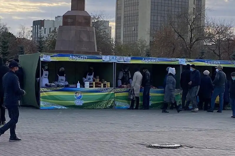 Kókshetaýda ótken jármeńkede 104 tonna azyq-túlik saýdaǵa shyǵaryldy