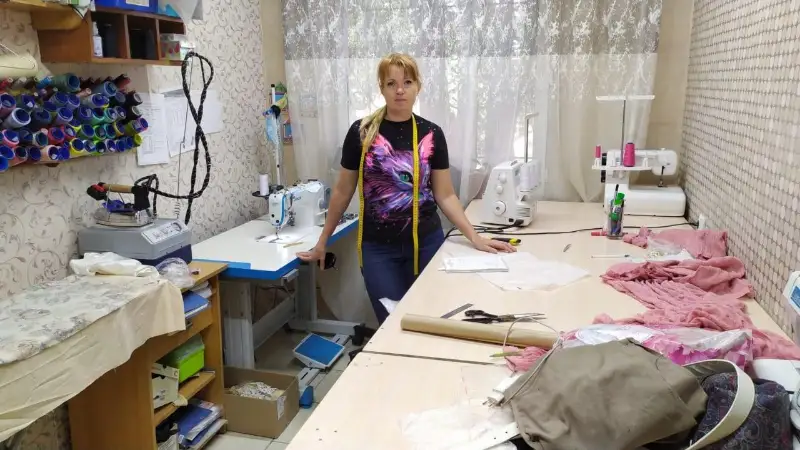 Saran qalasynda kópbalaly ana «Bastaý Bıznes» grantymen atele ashty