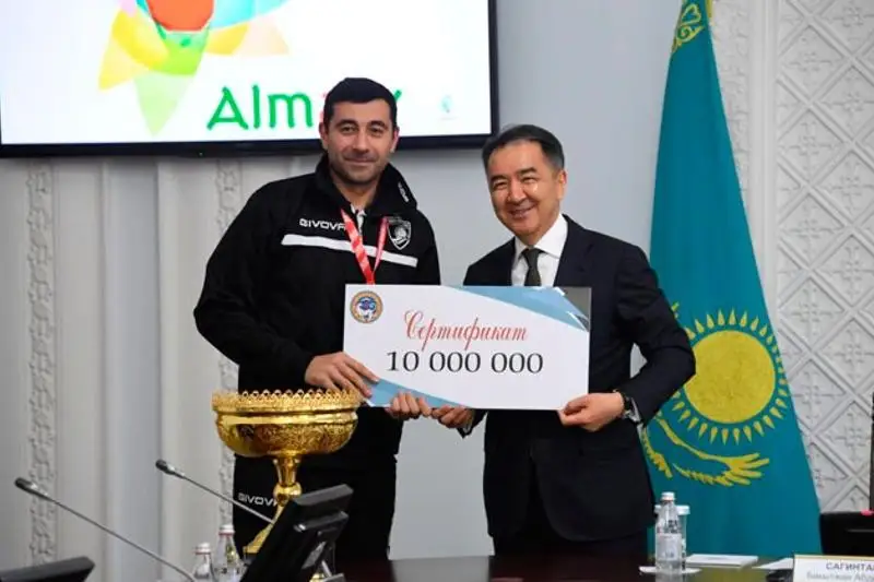 Almatynyń  «Býrevestnık» voleıbol klýby Qazaqstan Kýbogyn jeńip aldy