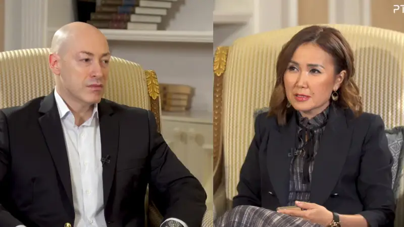 Raýshan Qajybaevanyń ýkraınalyq jýrnalıst Dmıtrıı Gordonmen qurǵan suhbaty jarııalandy