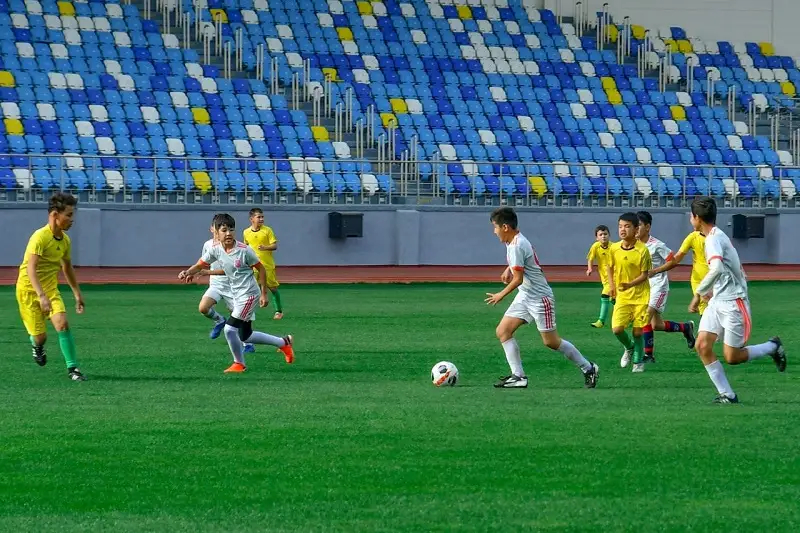 Túrkistan-arena stadıonynda alǵashqy oıyn ótti