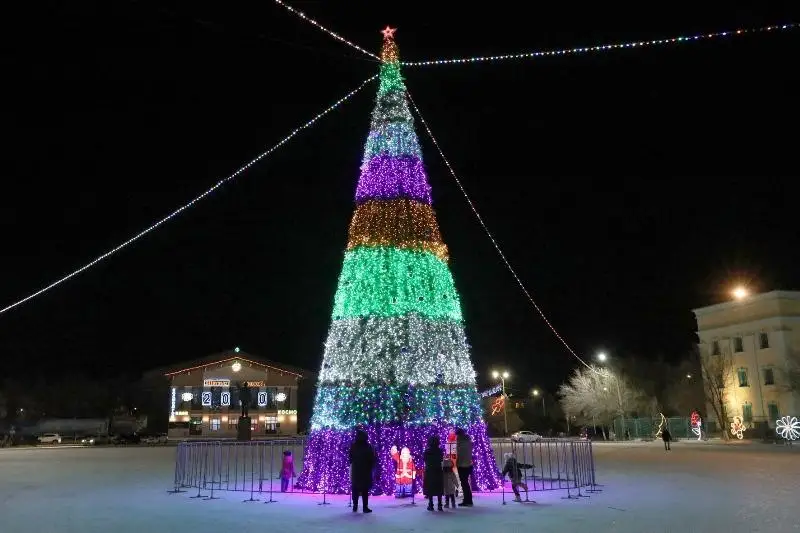 Как Байконур готовится к встрече Нового года