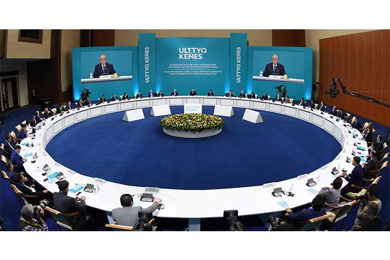 Елордада Президенттің қатысуымен Ұлттық кеңес отырысы басталды