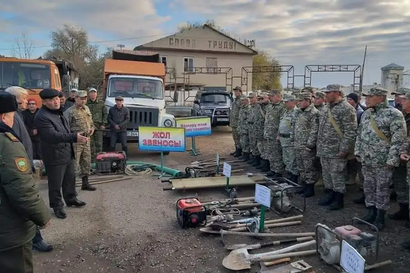 Jetisaıda «Qys - 2019» komandalyq oqý-jattyǵýy ótti