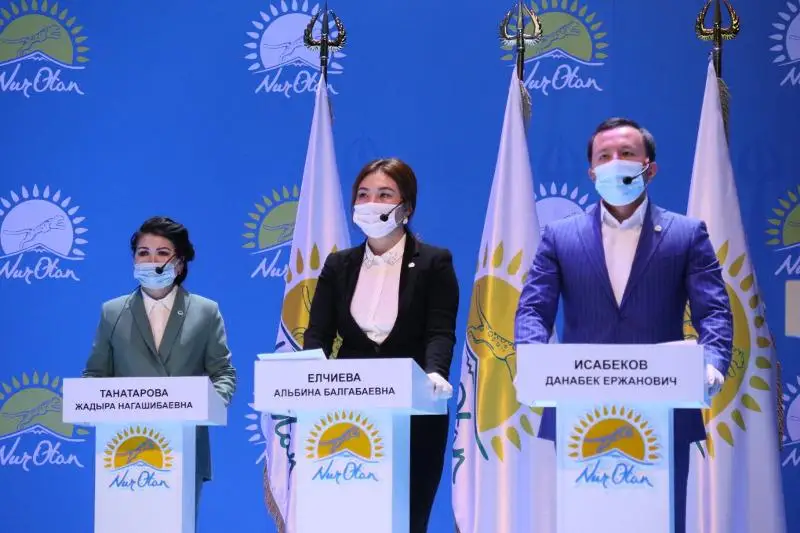 Shymkent: Saılaýǵa túsetin «Nur Otan» partııasy kandıdattarynyń tizimi naqtylandy