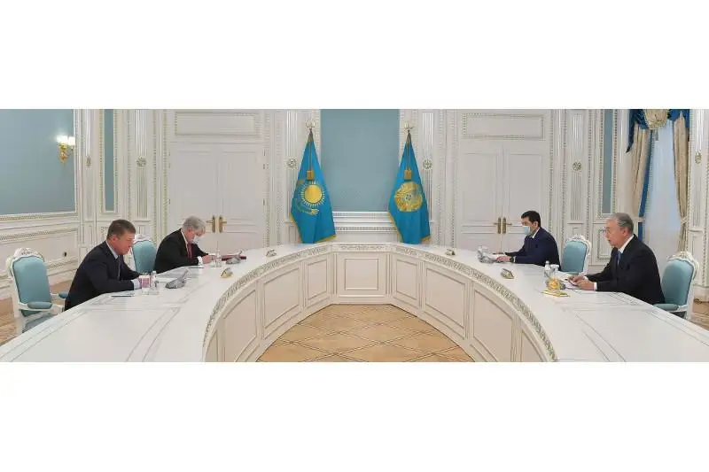 ҚР Президенті Ресей Президенті Әкімшілігі Басшысының орынбасары Дмитрий Козакты қабылдады