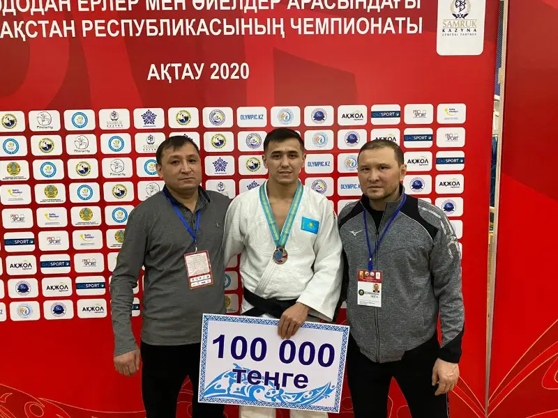 Батысқазақстандық дзюдошы ел чемпионатында күміс жүлдегер атанды