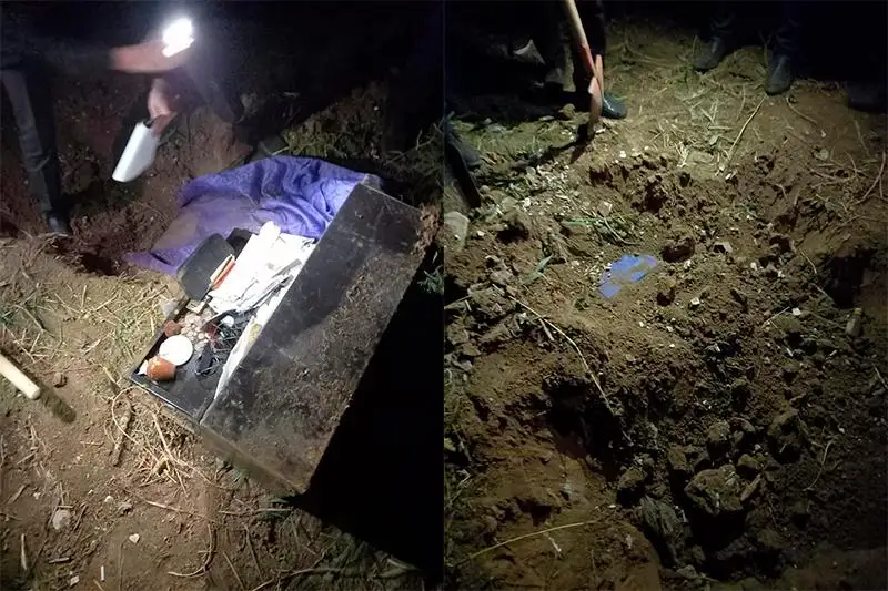 Aqtóbede aqsha men altyn buıymdar salynǵan seıf tabyldy