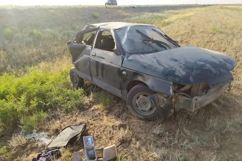 Батыс Қазақстанда автокөлік аударылып, 31 жастағы жолаушы мерт болды