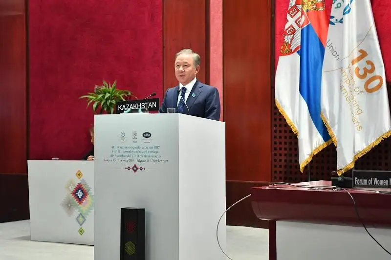Nurlan Nyǵmatýlın Parlamentaralyq odaq Assambleıasynda sóz sóıledi