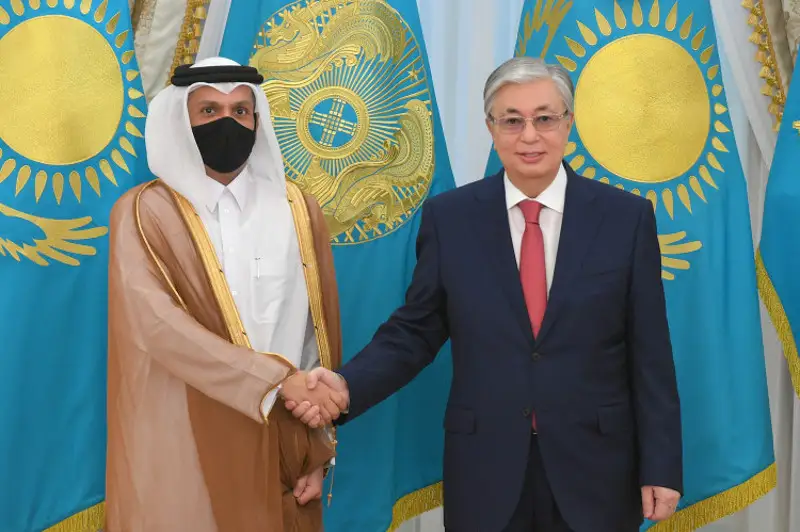 Qasym-Jomart Toqaev Qatar syrtqy ister mınıstrin qabylady