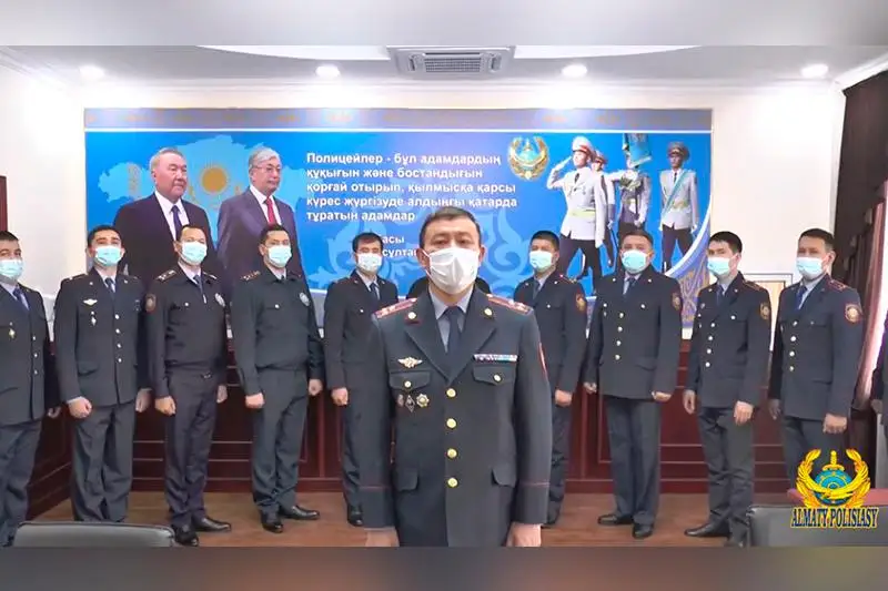 Almatyda Nursultan esimdi 41 polıtseı qyzmet etedi