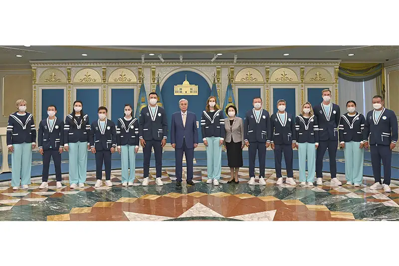 Қасым-Жомарт Тоқаев Олимпиада ойындарына қатысатын Қазақстан құрамасымен кездесті