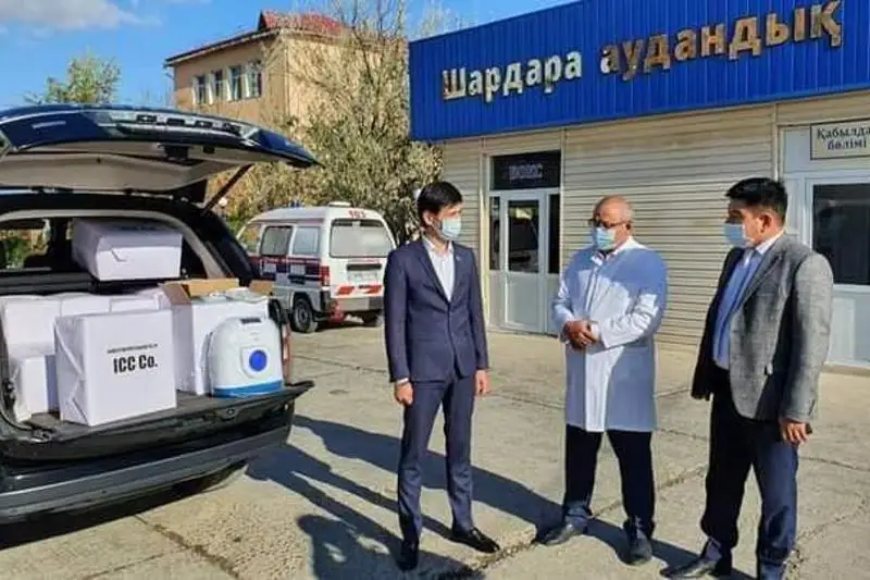 Túrkistan oblysyndaǵy aýrýhanalar tynys alý apparattarymen tolyqtaı qamtylǵan
