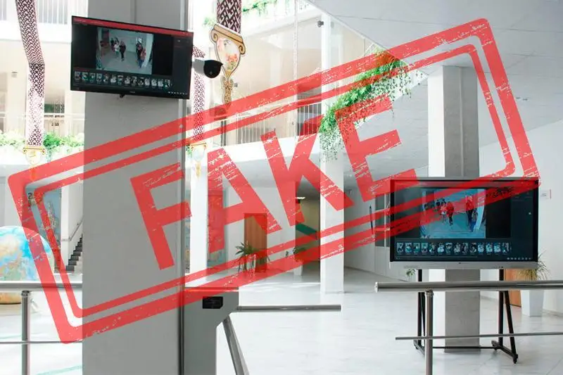 Saran qalasyndaǵy mektepke bıometrııa týrnıketi ornatyldy degen aqparat jalǵan