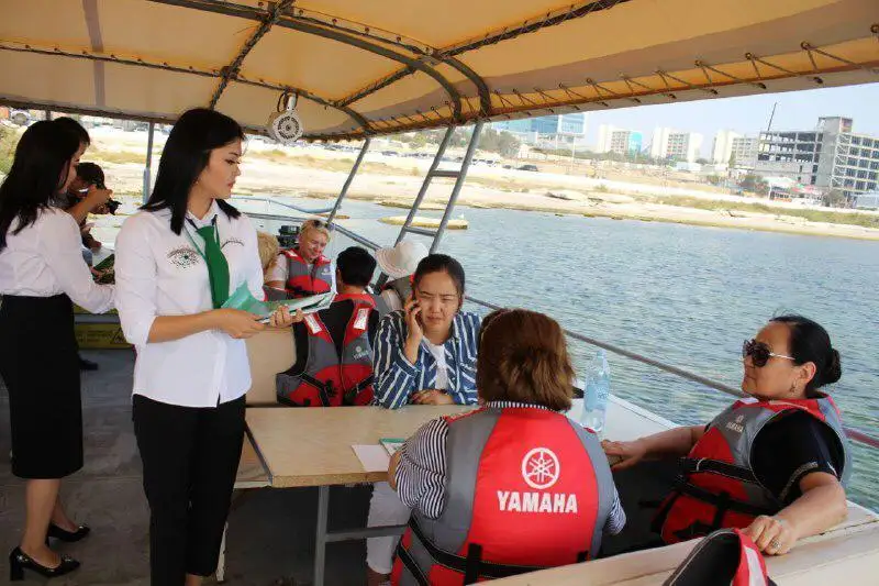 Kaspıı jaǵasynda elektrondy qyzmetter túsindirildi
