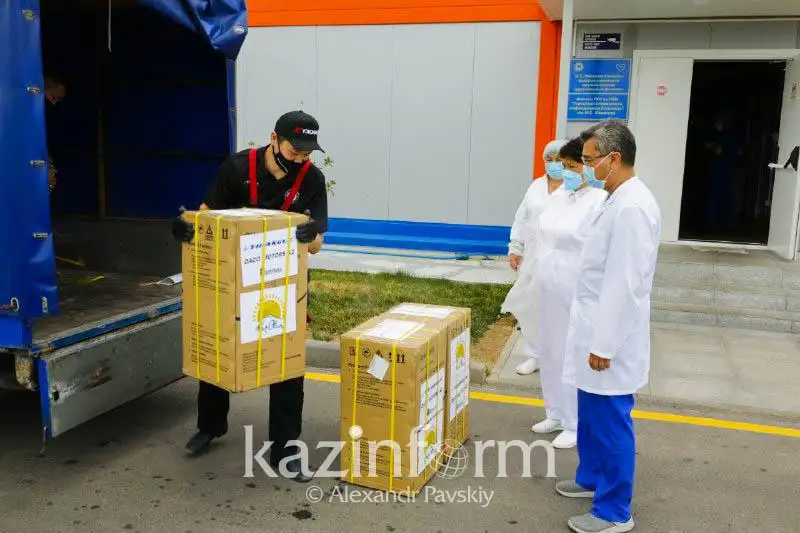 Almatyǵa ottegi kontsentratorlary jetkizildi