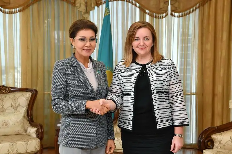 Darıǵa Nazarbaeva BUU Bas hatshysynyń arnaýly ókili Natalıa Germanmen kezdesti
