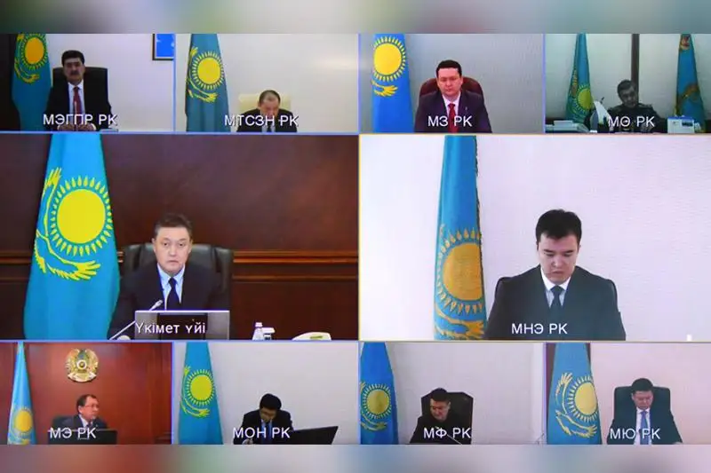 Асқар Мамин экономиканы қалпына келтіру бойынша тапсырмалар берді