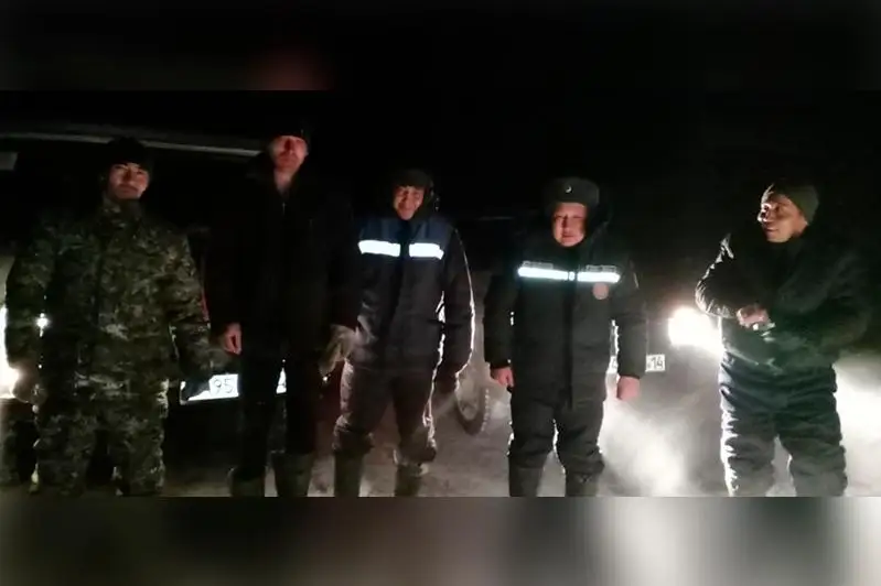 Baıanaýylda boranda joǵalǵan 2 er adam tabyldy