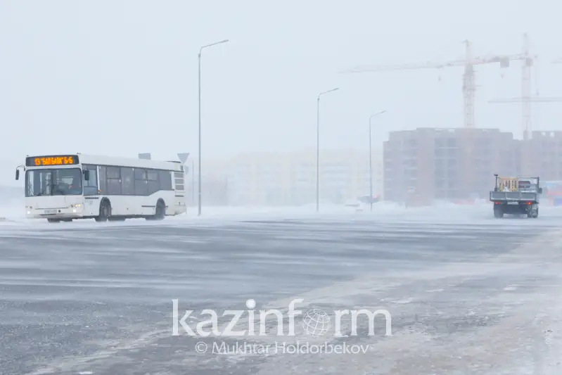 Elordada qalalyq birneshe avtobýs baǵdary ýaqytsha toqtatyldy