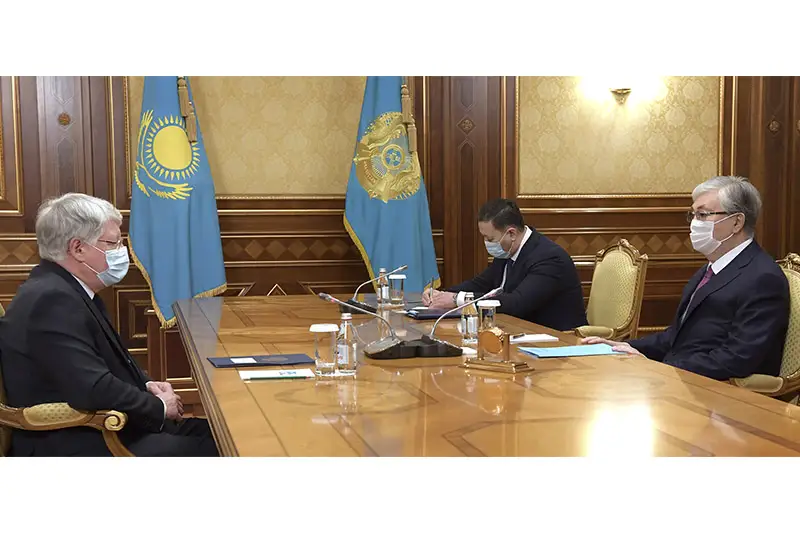 Қасым-Жомарт Тоқаев Ресейдің Қазақстандағы елшісін қабылдады
