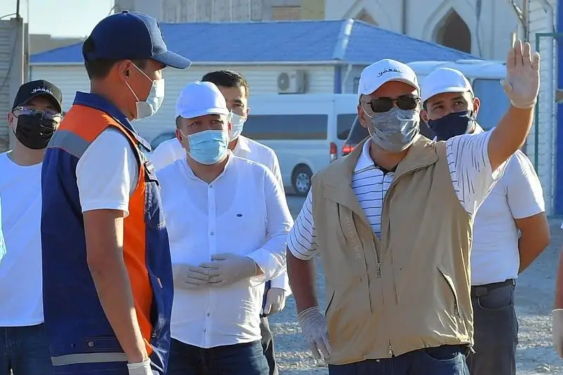 Túrkistanda jańadan aınalma jol salynyp jatyr