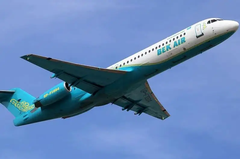 IATA Bek Air áýe kompanııasynan tańbalaý kodyn qaıtaryp aldy