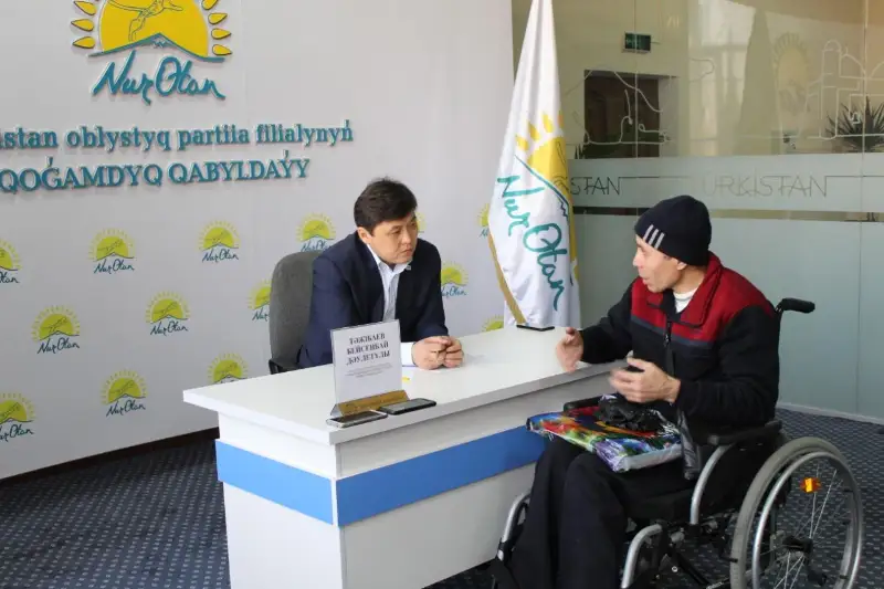 Túrkistan oblysyndaǵy qoǵamdyq qabyldaýda aıtylǵan máseleler sheshimin tapty