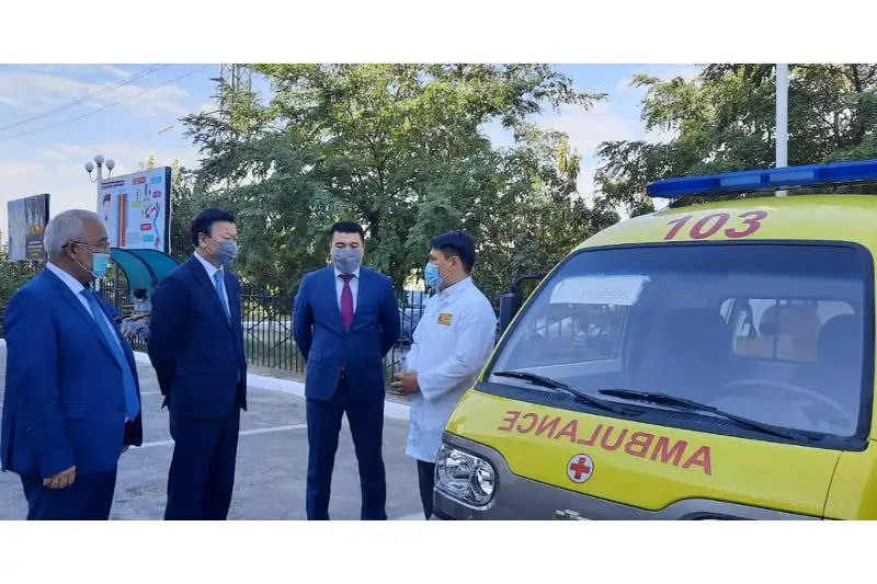 Денсаулық министрі Түркістан облысының емдеу мекемелерін аралап көрді