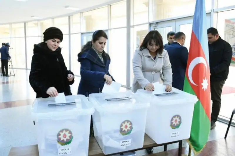 Ázerbaıjanda Parlament saılaýynda daýys berý aıaqtaldy
