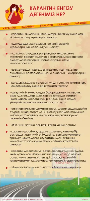 КАРАНТИН ЕНГІЗУ ДЕГЕНІМІЗ НЕ?