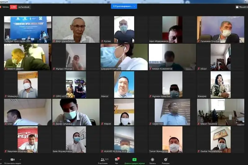 Túrkistan oblysynda «Turkestan Open Media» atty jýrnalıster forýmy ótti