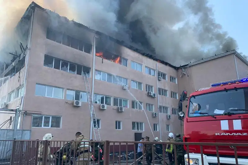 Атыраудағы Қазақ драма театрынан шыққан өрт толық сөндірілді