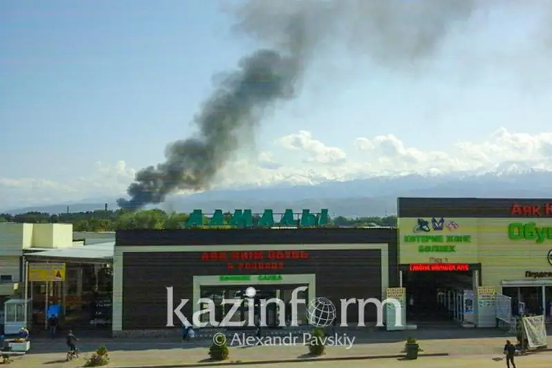 Almatydaǵy órtengen jıhaz tsehynan áıeldiń denesi tabyldy
