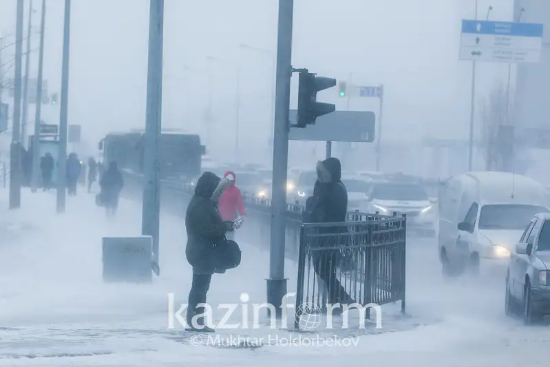 Beısenbi kúni elimizde qar jaýyp, kúshti jel soǵady