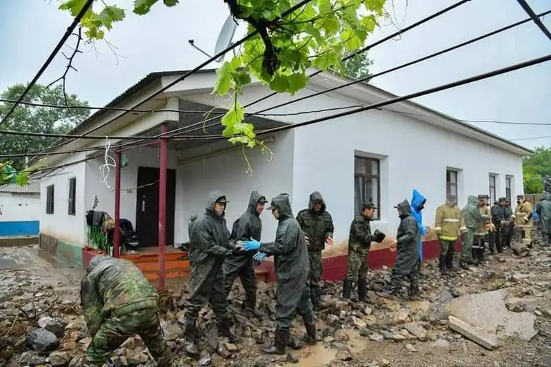 Shymkent: tolassyz jańbyr saldarynan sý basqan Eltaı aýylynda qaýip seıildi