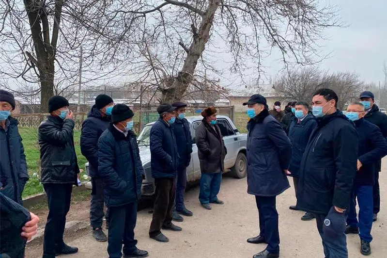 Toǵjanov bastaǵan jumys toby Túrkistan oblysynyń shekara mańyndaǵy aýdandaryn aralady