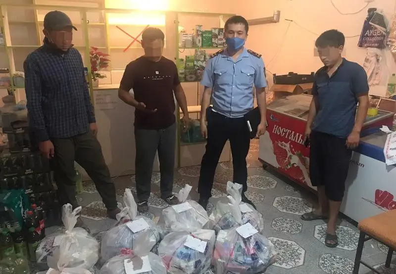 Arysta dúken ishinen dárihana ashyp alǵandar dári-dármekti zańsyz satyp kelgen