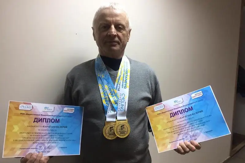 68 jastaǵy veloshabandoz halyqaralyq jarystyń chempıony atandy