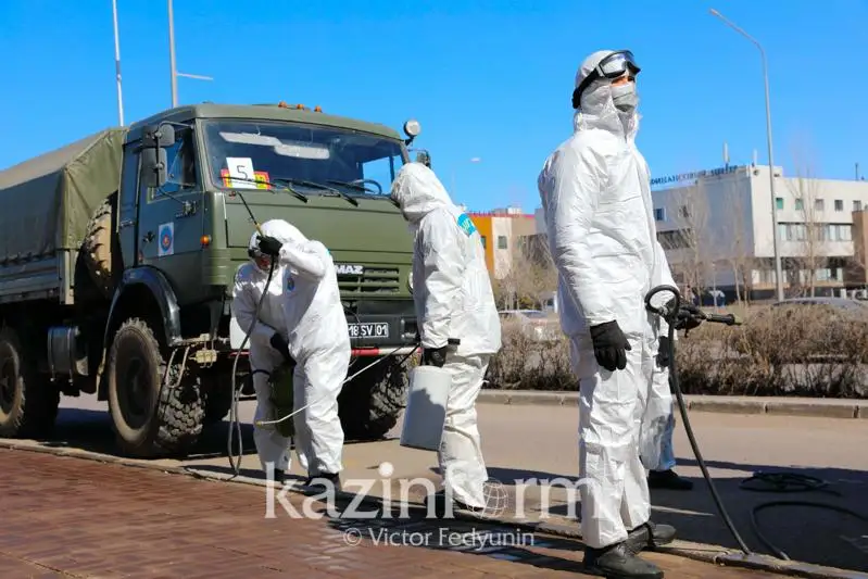 Elimizde kún saıyn 1 mln maska, 85 myń lıtr dezınfektsııalyq qural óndiriledi