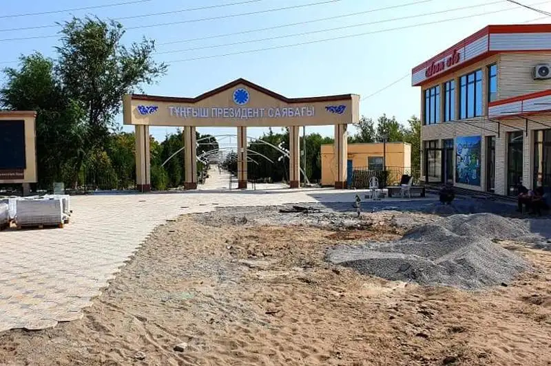 Shardaranyń kósheleri retke keltirilip, «Tuńǵysh Prezıdent saıabaǵy» jańǵyrtylady