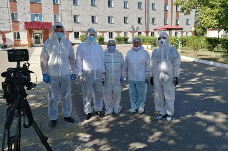 Volonterler shyn muqtajdarǵa kómek kórsetti – Aıgúl Túrkına