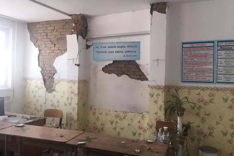 Aqmola oblysyndaǵy aýyl mektebinde jylý qazandyǵy jaryldy