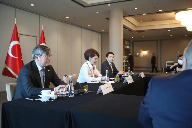Aıda Balaeva Ystanbuldaǵy qazaq dıasporasynyń belsendi ókilderimen kezdesti