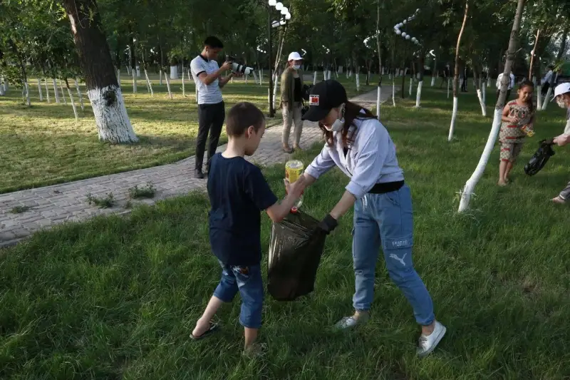 Túrkistan oblysynda aımaqtyq alǵashqy ploggıng marafony ótti