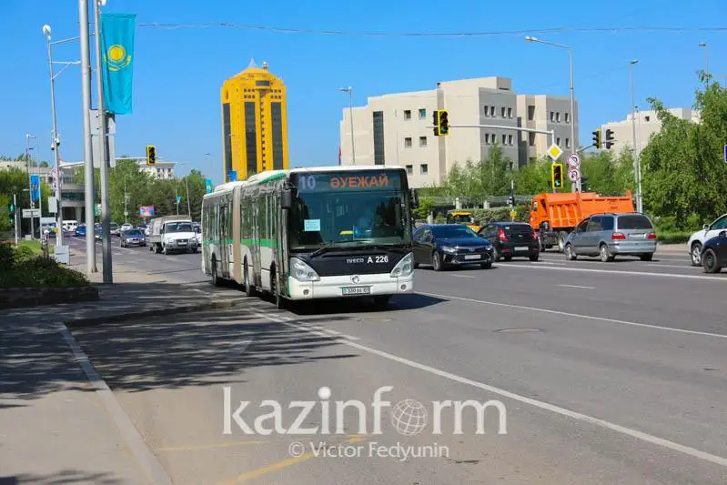 Astanada dezınfektsııalaýǵa baılanysty avtobýs baǵyttary ózgerdi