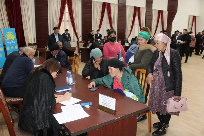 Qoǵamdyq qabyldaýda 100-den astam turǵynnyń shaǵymy tyńdaldy - Túrkistan