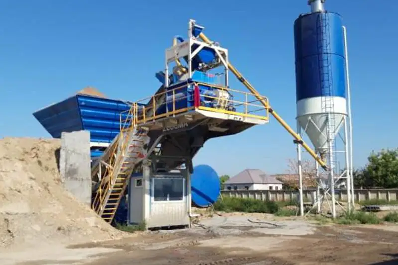 Maqtaaralda beton zaýyty aıyna 30 mln teńgeniń ónimin shyǵarady